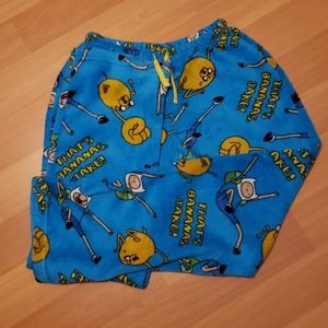 Adventure Time plushie PJ pants